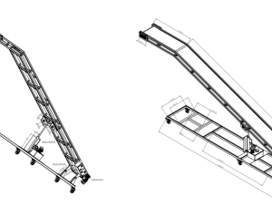 convoyeur mobile Modelo 3D