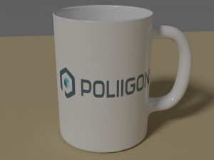 poliigon mug 3D Model