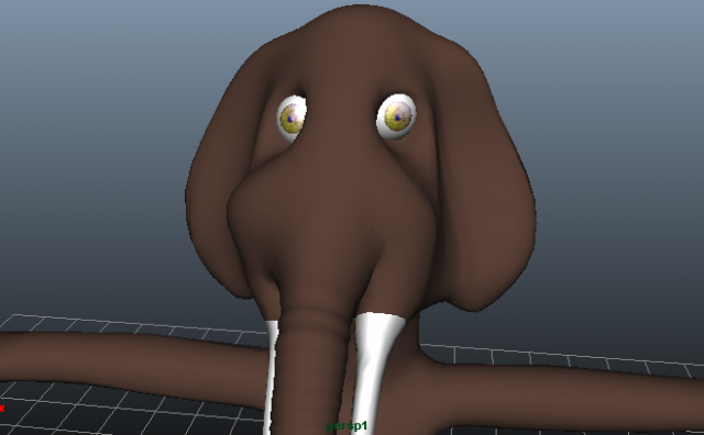 human elephant 3D Model .c4d .max .obj .3ds .fbx .stl .blend 