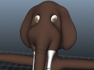 human elephant 3D Model
