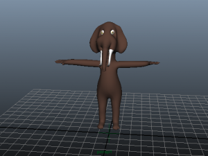 human elephant 3D Model
