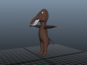 human elephant 3D Model
