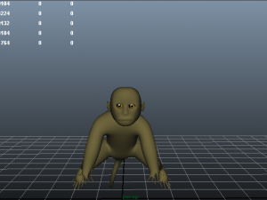 monkey 3D Model