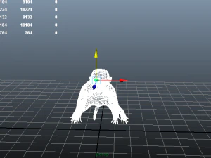 monkey 3D Model