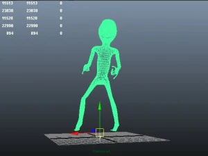 monkey 3D Model
