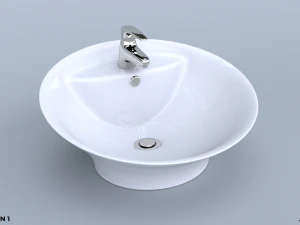 standalone bathroom sink 3D Model