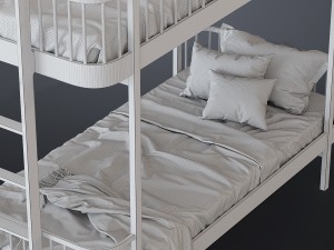 bunk bed by oliver furniture Modello 3D