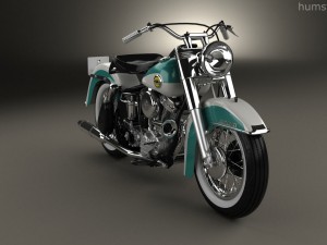 sports bike 3D-Modell