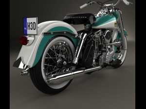 sports bike 3D-Modell