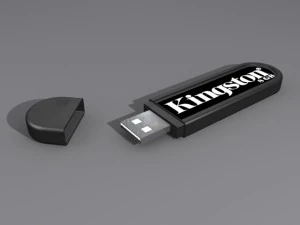 kingston pen drive 3D Model