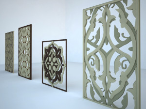 3d panels 3D मॉडल