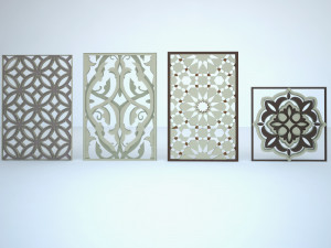 3d panels 3D-Modell