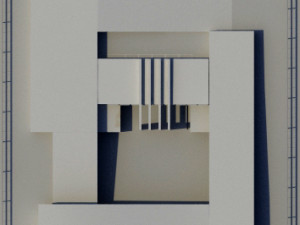 cultural center architectural project Modèle 3D