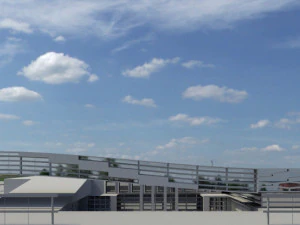 cultural center architectural project 3D Model