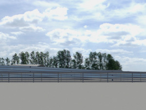 cultural center architectural project Modèle 3D