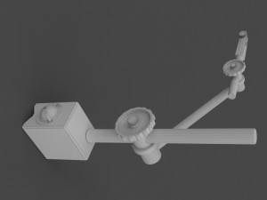 tripod for dial gauge 3D मॉडल