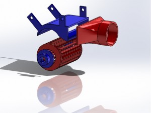 cross flow turbine 200 watt 3d printable files in stl 3D प्रिंट मॉडल