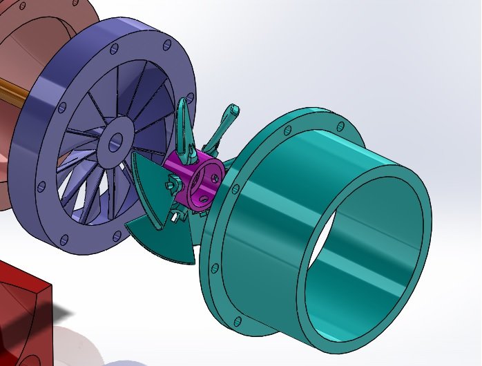 kaplan turbine 3d printed model 3D Print Model Engineering 3DExport