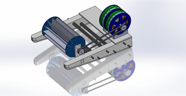 floating turbine run of river type 3D Print Model .c4d .max .obj .3ds .fbx .stl .blend 
