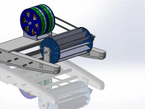floating turbine run of river type 3D Print Model