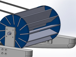 floating turbine run of river type 3D Print Model