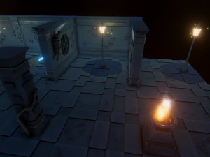 dungeon lv-1 3D Model