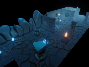dungeon lv-1 3D Model