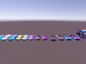 cars all 3D 모델