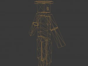 minecraft witch 3D Model