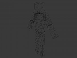 minecraft steve - zombie 3D Модель