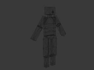 minecraft villager 3D Model
