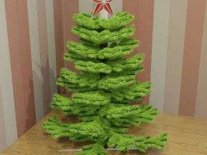 &aacute;rbol de navidad artificial Modelo 3D