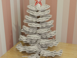 artificial christmas tree Model 3D
