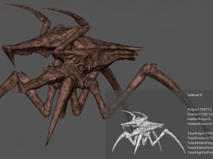space bug z warrior 3D Model