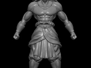 dragon ball broly 3D Принт Модель