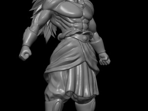 dragon ball broly 3D Принт Модель