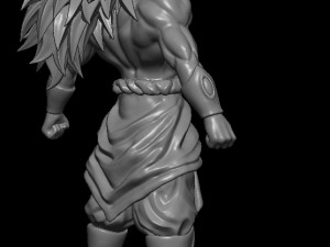 dragon ball broly 3D Принт Модель