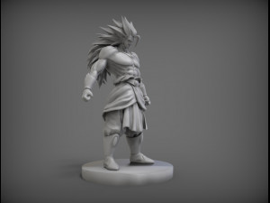 dragon ball broly 3D Принт Модель