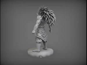 dragon ball broly 3D Print Model