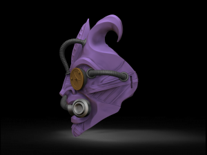 steampunk indian mask 3Dプリントモデル
