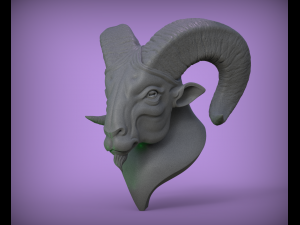 ram head 3D Print Model