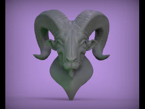 ram head 3D Print Model