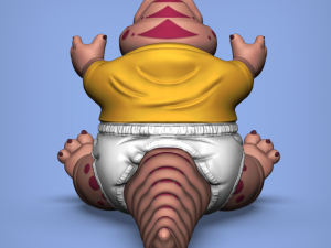 baby dinosaur from dinosaurs 90s serie Modelo de impresión 3D