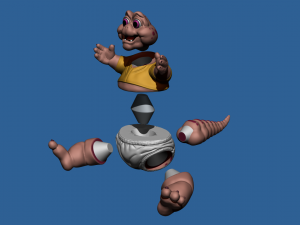 baby dinosaur from dinosaurs 90s serie Modelo de impresión 3D