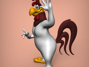 foghorn leghorn - gallo claudio 3D Print Model