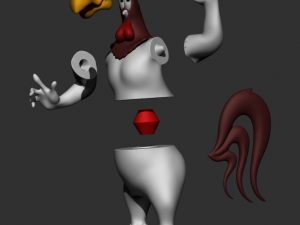 foghorn leghorn - gallo claudio 3D Print Model