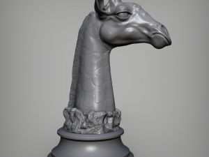 giraffe 3D 打印模型