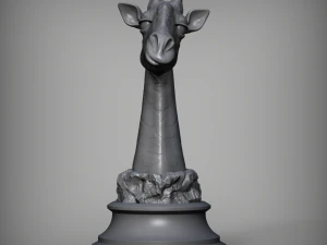 giraffe 3D Print Model