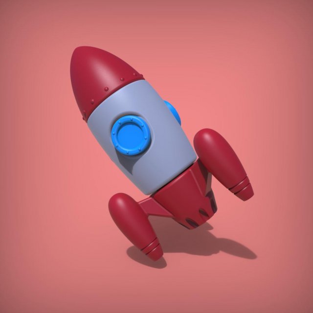 cigar carrier rocket 3D 프린트 모델 .c4d .max .obj .3ds .fbx .stl .blend 