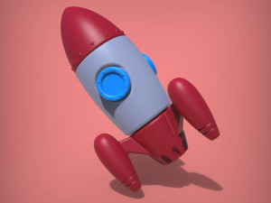cigar carrier rocket 3D प्रिंट मॉडल
